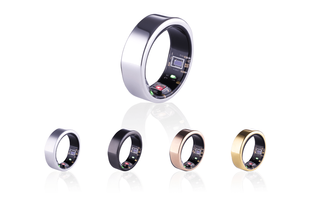 大きなSOXAI RING1.1が1個、小さなSOXAI RING1.1が並んでいる画像
