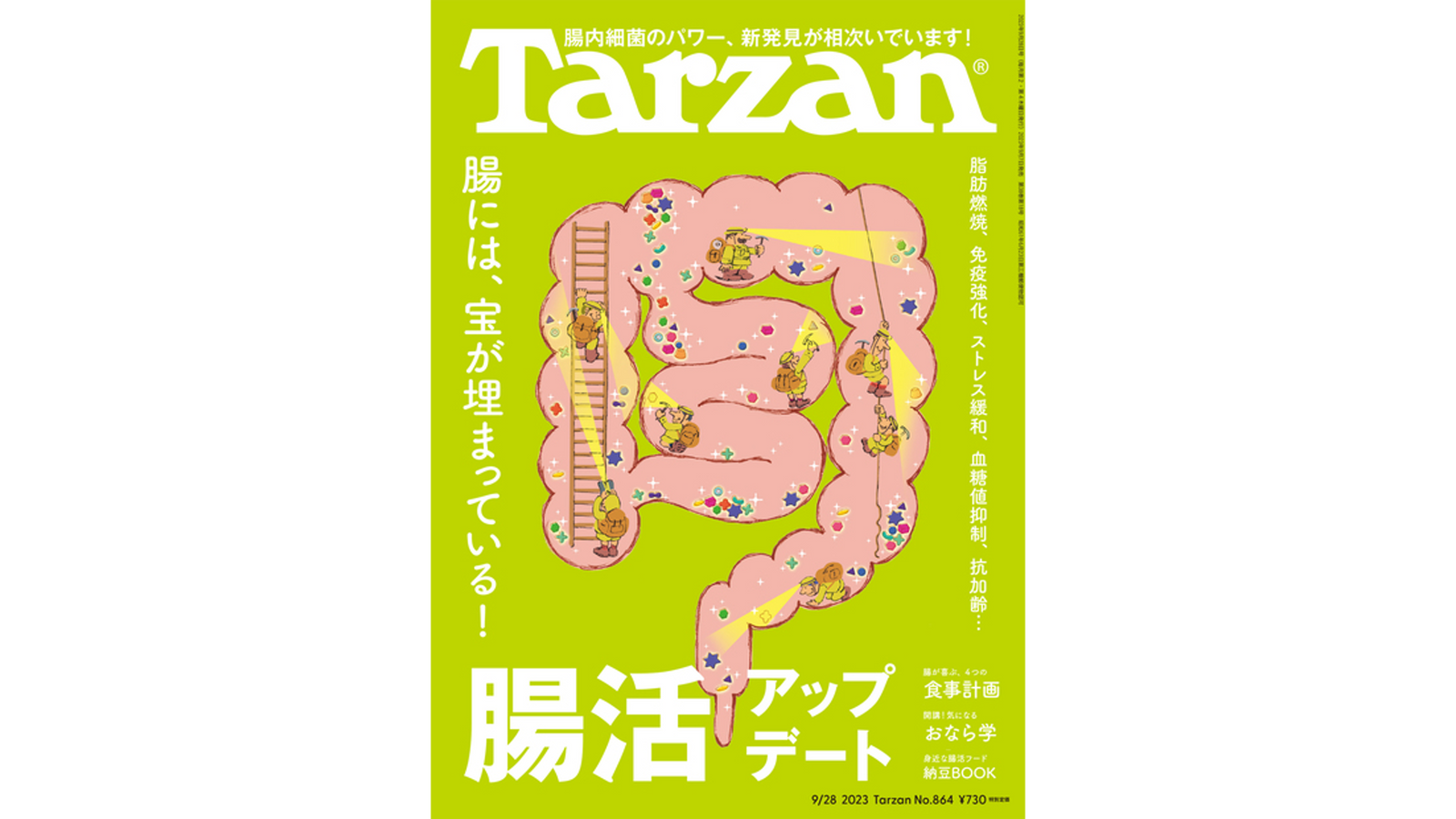 健康情報誌「Tarzan (ターザン)」に掲載されました
