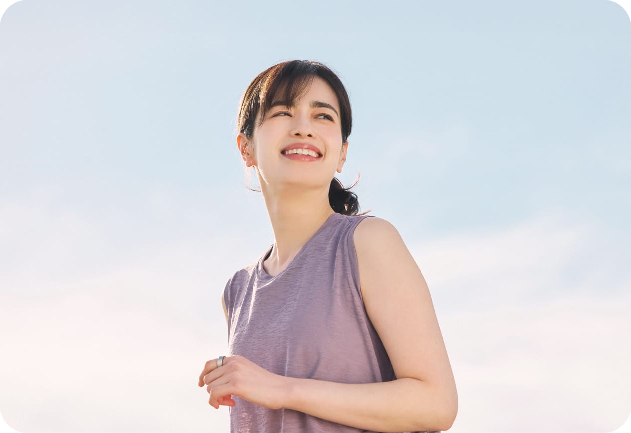 リングをつけた女性のイメージ